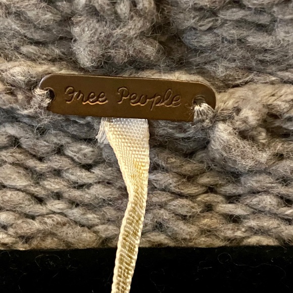 Free People Big Button Hoodie Knit Cardigan - Picture 4 of 5